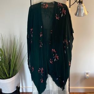 Gentle Fawn Floral Kimono